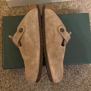 Birkenstock slip on suede